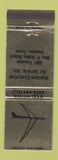 Matchbook Cover - Houston Executive Air Service Clying TX Hobby Airport