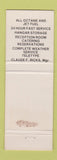 Matchbook Cover - Houston Executive Air Service Clying TX Hobby Airport