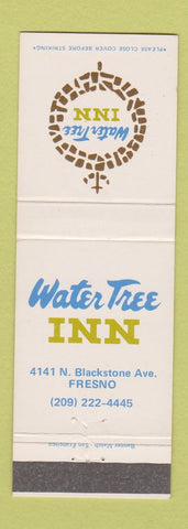 Matchbook Cover - Water Tree Inn Fresno CA