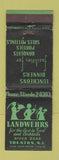 Matchbook Cover - Landwehrs Restaurant Trenton NJ