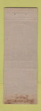 Matchbook Cover - Joe Keatings' Restaurant Denver Colorado