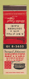 Matchbook Cover - Kentucky Kitchen Sacramento CA