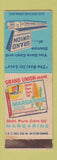 Matchbook Cover - Grand Union Grocery Margarine