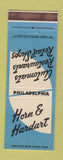Matchbook Cover - Horn and Hardart Automats Philadelphia PA