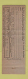 Matchbook Cover - Carousel Resort Motel Miami Beach FL