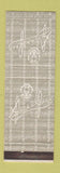 Matchbook Cover - Peck and Peck Stores?
