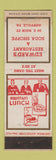 Matchbook Cover - Edward's Restaurant Annville PA WEAR