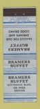 Matchbook Cover - Bramers Buffet Denver Colorado