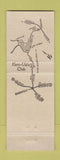 Matchbook Cover - Kern Vale Club Lake Isabella CA PINK
