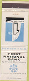 Matchbook Cover - First National Bank Lincoln NE
