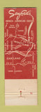 Matchbook Cover - Sanford's Oakland CA restaurant WEAR
