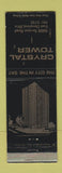 Matchbook Cover - Crystal Tower East Cleveland OH WEAR