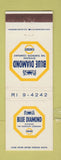 Matchbook Cover - Blue Diamond Flintkote