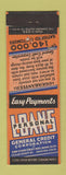 Matchbook Cover - General Credit Corp Denver Colorado