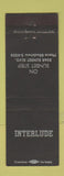 Matchbook Cover - Interlude Los Angeles CA