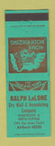 Matchbook Cover - Ralph LaLone Dry Wall Remodeling