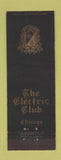 Matchbook Cover - Electric Club Chicago IL