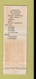 Matchbook Cover - Hotei Tropicals Monterey CA Pet Supply WEAR
