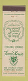 Matchbook Cover - Town House Hartford CT