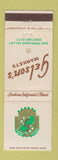 Matchbook Cover - Gelson's Markets Century City CA