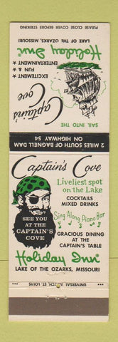 Matchbook Cover - Captain's Cove Holiday Inn Lake of the Ozarks MO