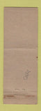 Matchbook Cover - Michael Prisco Contractor Chicaog Heights IL WEAR