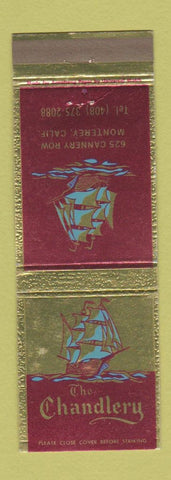 Matchbook Cover - The Chandlery Monterey CA