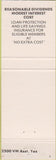 Matchbook Cover - West Bend Employees Credit Union