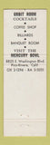 Matchbook Cover - Rosemead Bowling El Monte CA Pico Rivera