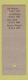 Matchbook Cover - RMS Convention Indianapolis IN 1954 pinup