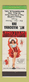 Matchbook Cover - Mount Madonna Inn Watsonville CA pinup
