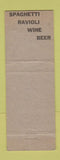 Matchbook Cover - Mount Madonna Inn Watsonville CA pinup