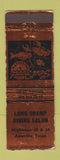 Matchbook Cover - Long Champ Dining Salon Amarillo TX Route 66 WORN