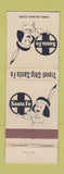 Matchbook Cover - Santa Fe Railroad WEAR