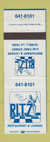 Matchbook Cover - Ritz Restaurant Slidell LA