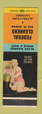 Matchbook Cover - Federal Cleaners pinup