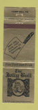 Matchbook Cover - Jolly Bulls Restaurant Camp Hill PA