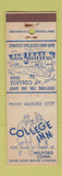 Matchbook Cover - College Inn Milford CT