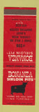 Matchbook Cover - Bonanza Sirloin Pit Livonia MI