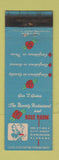 Matchbook Cover - Rose Room Beverly Restaurant Birmingham AL WEAR