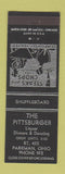 Matchbook Cover - The Pittsburger Parkman OH