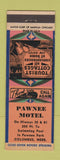 Matchbook Cover - Pawnee Motel Columbus NE