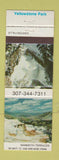 Matchbook Cover - Yellowstone Park