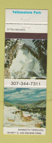 Matchbook Cover - Yellowstone Park