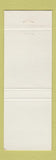 Matchbook Cover - Bay Center Market Birch Bay WA