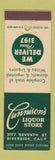 Matchbook Cover - Cunnison's Liquor Store Riverside CA