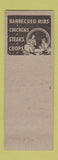 Matchbook Cover - Barrel Buffet Accurso Bros Italian Kansas City MO WEAR