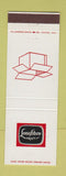 Matchbook Cover - Longfibre Box Kraft San Francisco Los Angeles Oakland CA