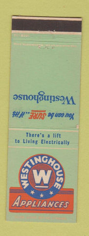 Matchbook Cover - Westinghouse Appliances