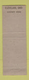 Matchbook Cover - Higbee Silver Grille Cleveland OH